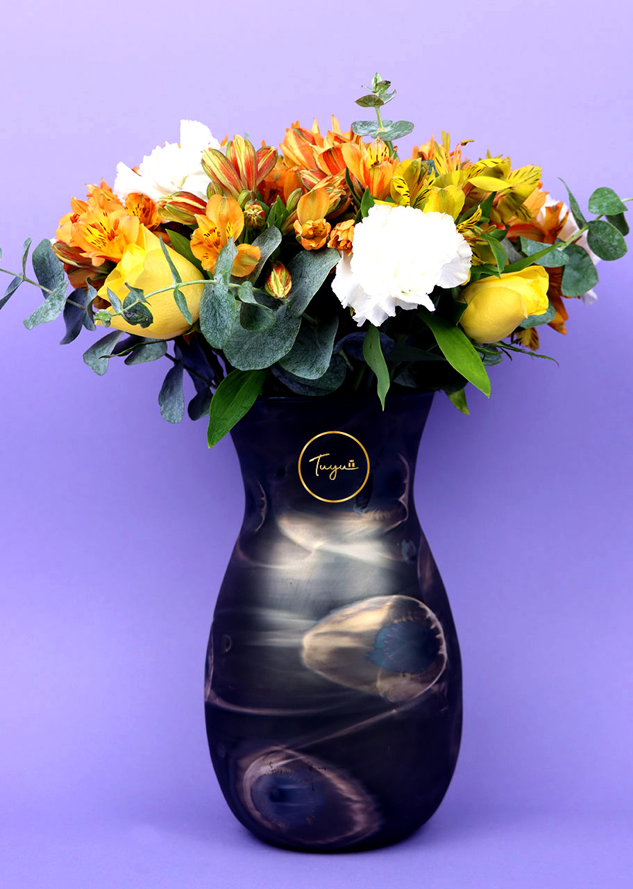 Claveles y Florero 