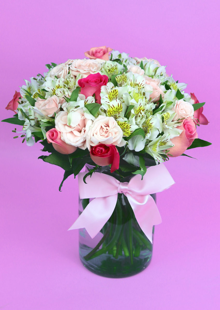 Para ti en Astromelias y Rosas