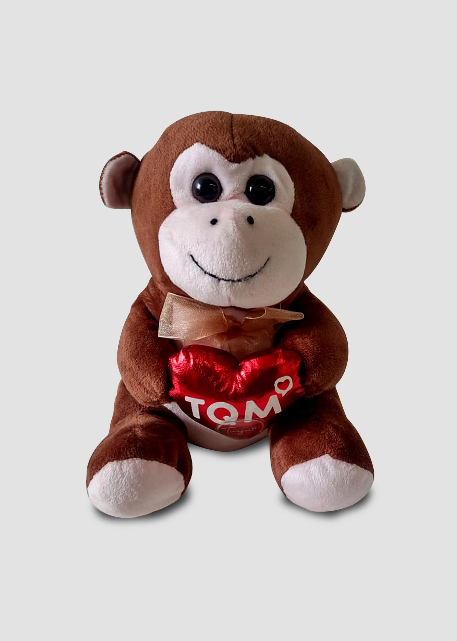 Changuito con corazón TQM de 20 cm. aproximadamente 