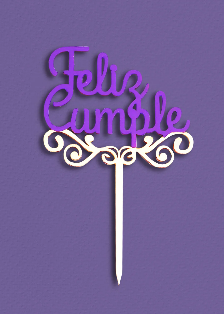 Letrero Feliz Cumple