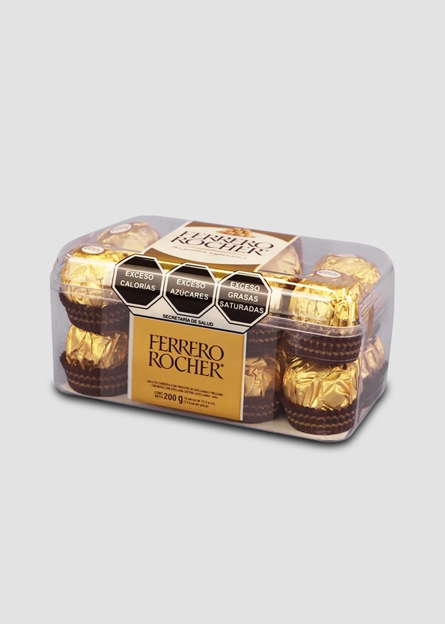 Chocolate Ferrero Rocher de 16 piezas