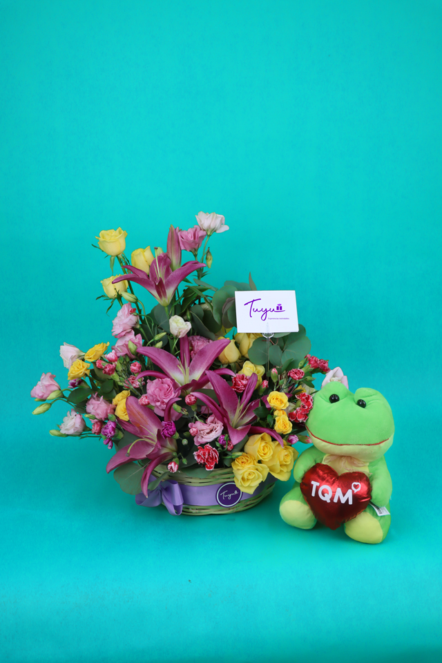 Canasta Acapulco con Ranita 