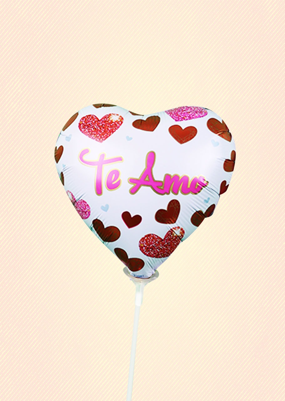 Globo Chico de Corazón Te Amo