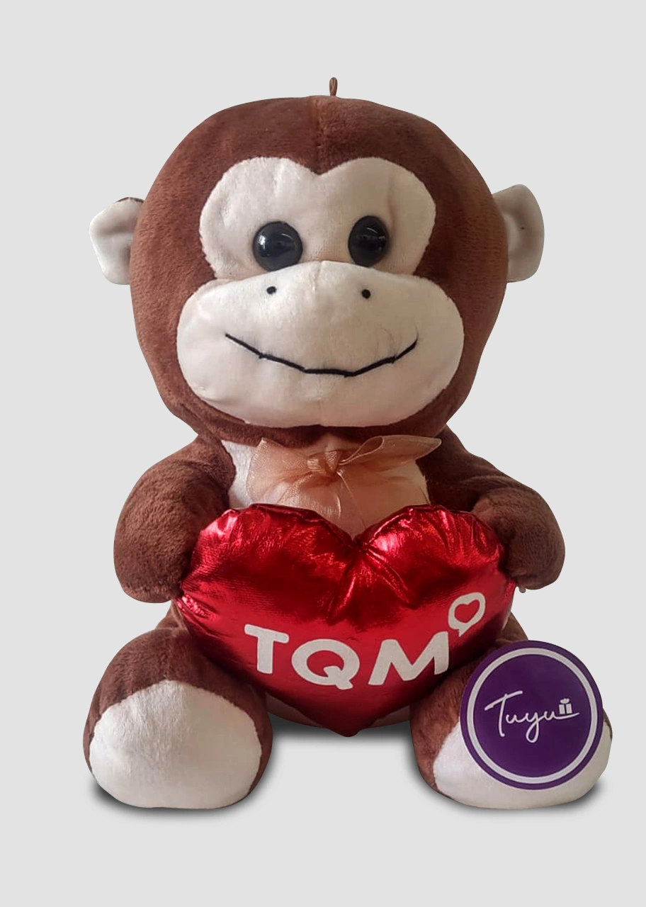 Changuito con corazón TQM de 26 cm. aproximadamente 