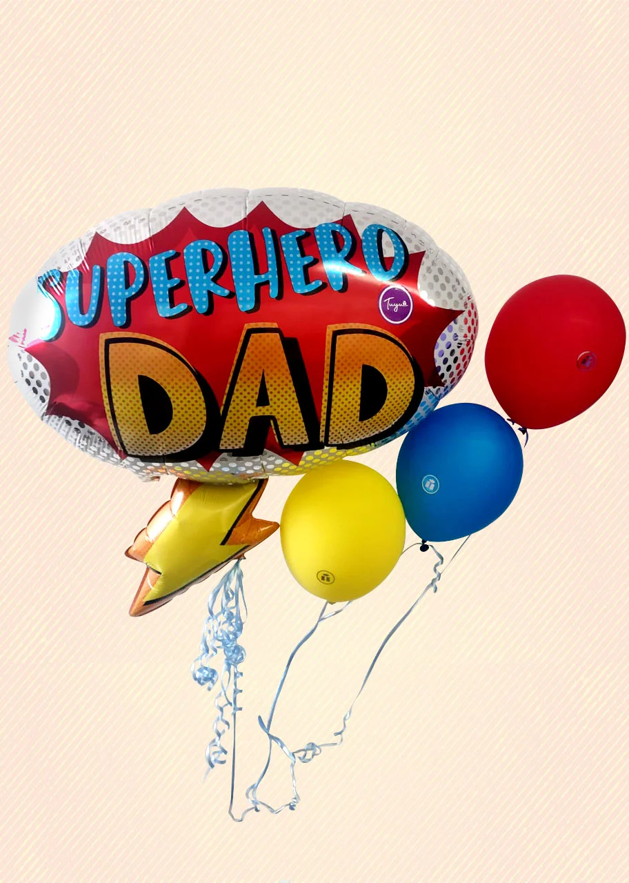 Globo Super Hero DAD T.Grande de 60 cm. aprox. 