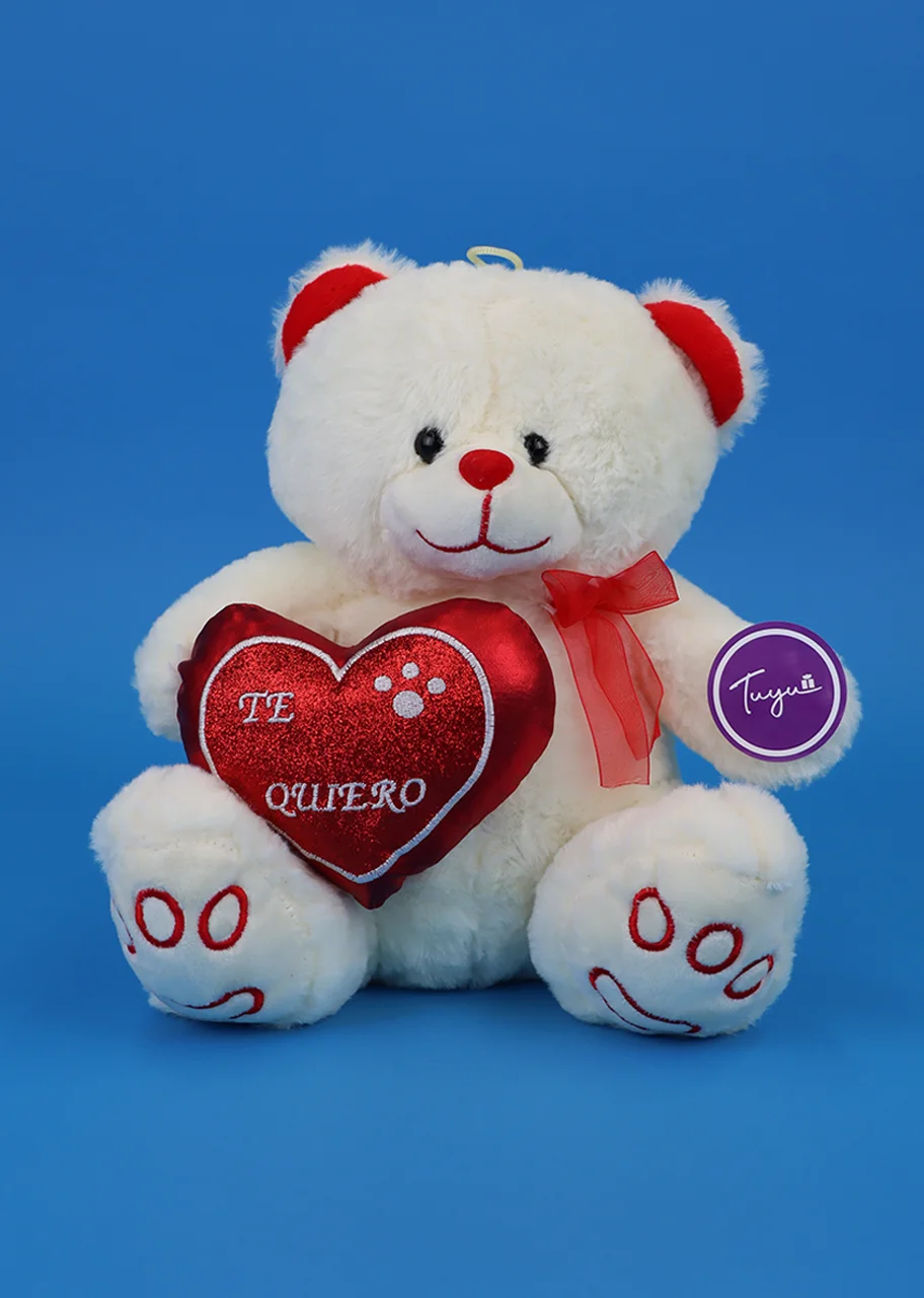 Osito con corazón de 28 cm. aproximadamente