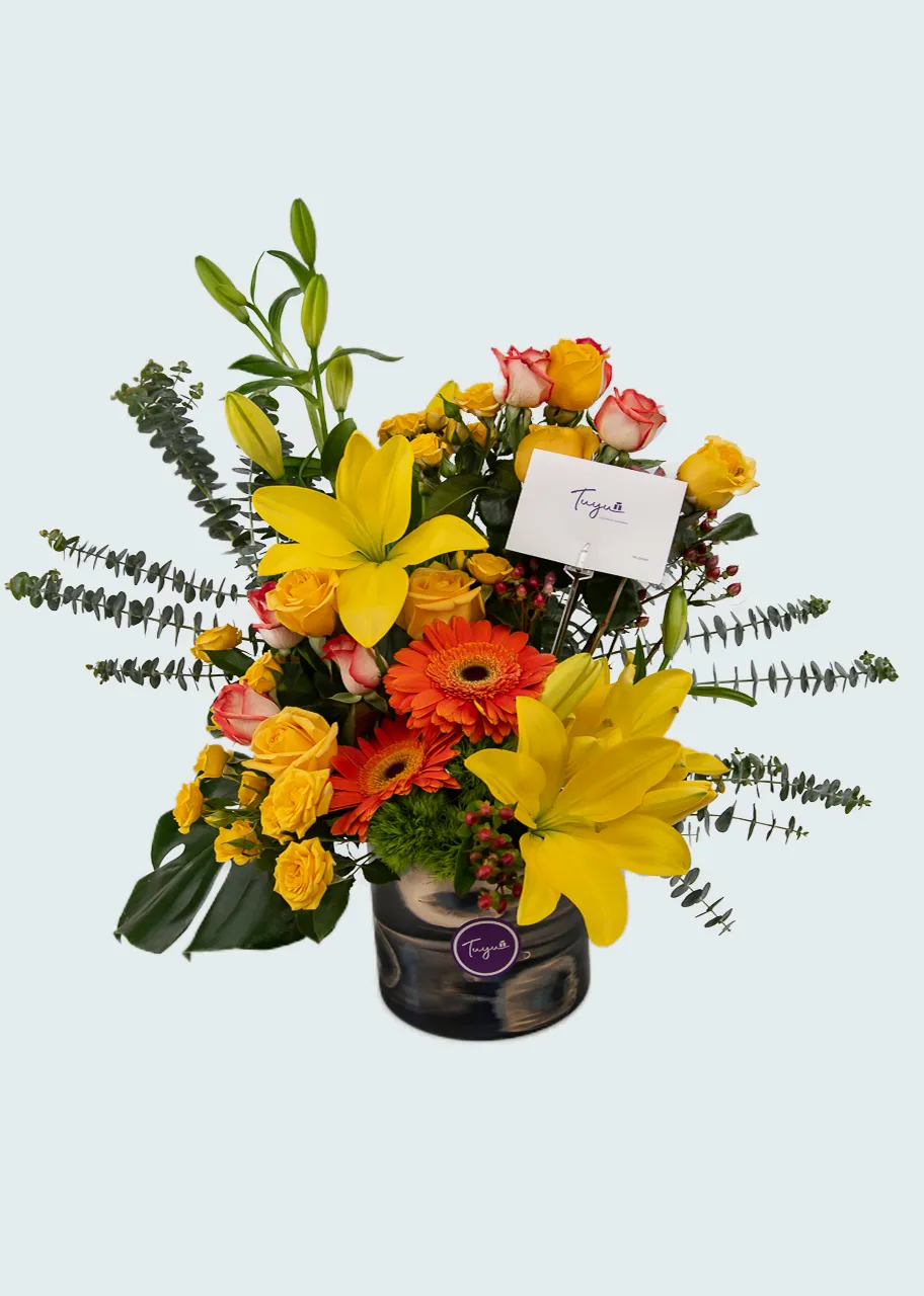 Felicidad en amarillo 