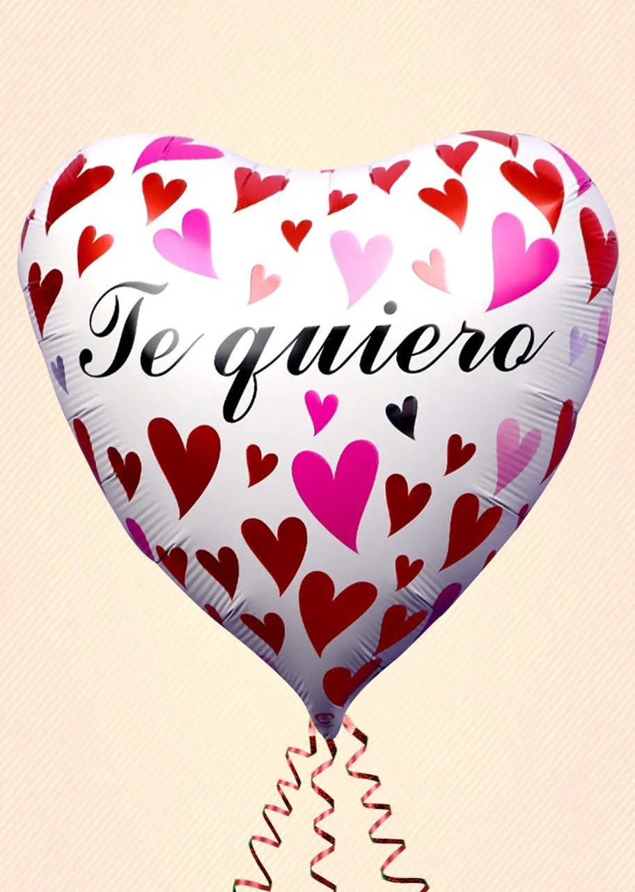 Globo Mediano de Corazón Te quiero