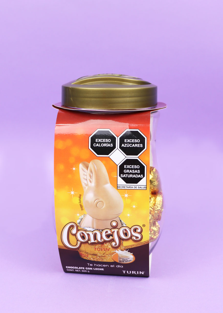 Conejos de Chocolate Turín® de 600g