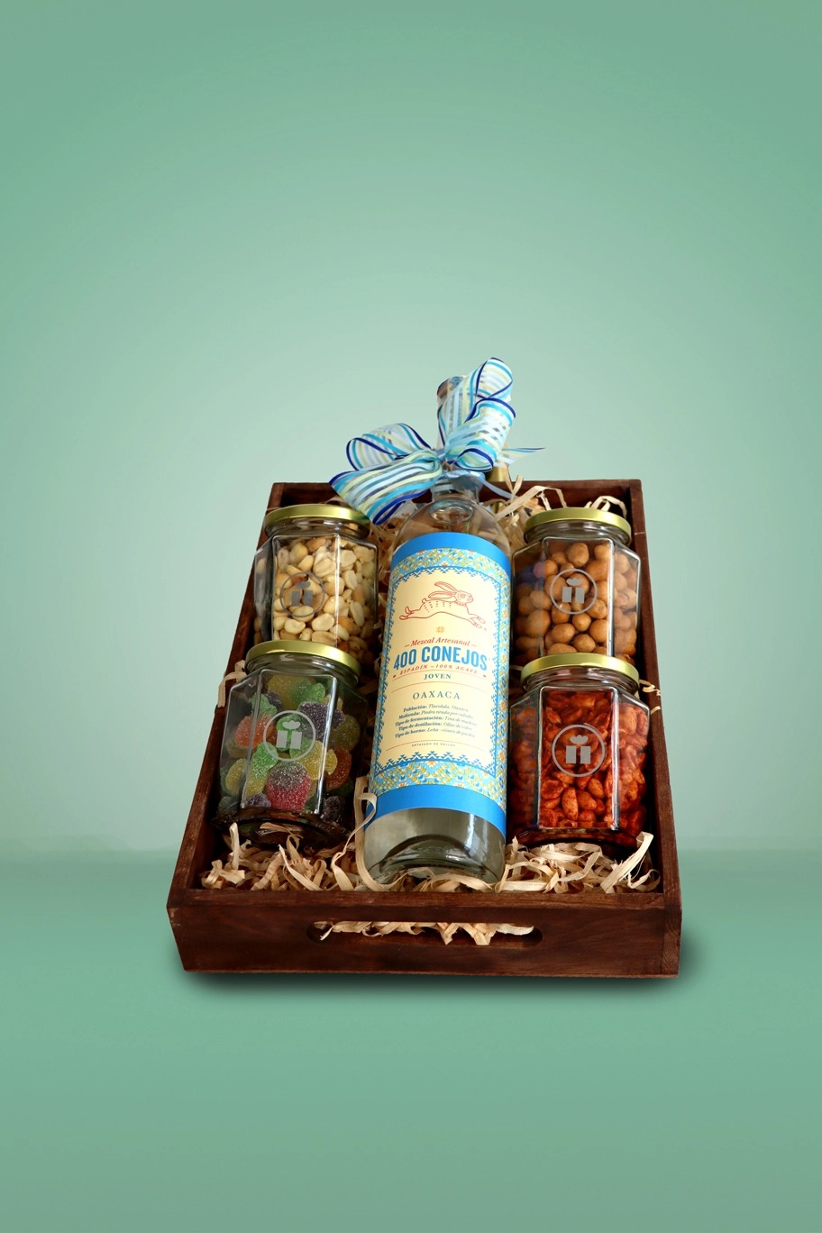 Caja Botanera con Mezcal 