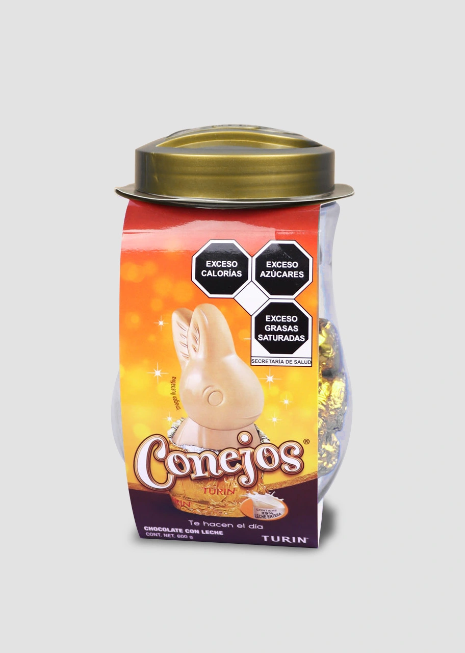 Conejos de Chocolate Turín® de 600g