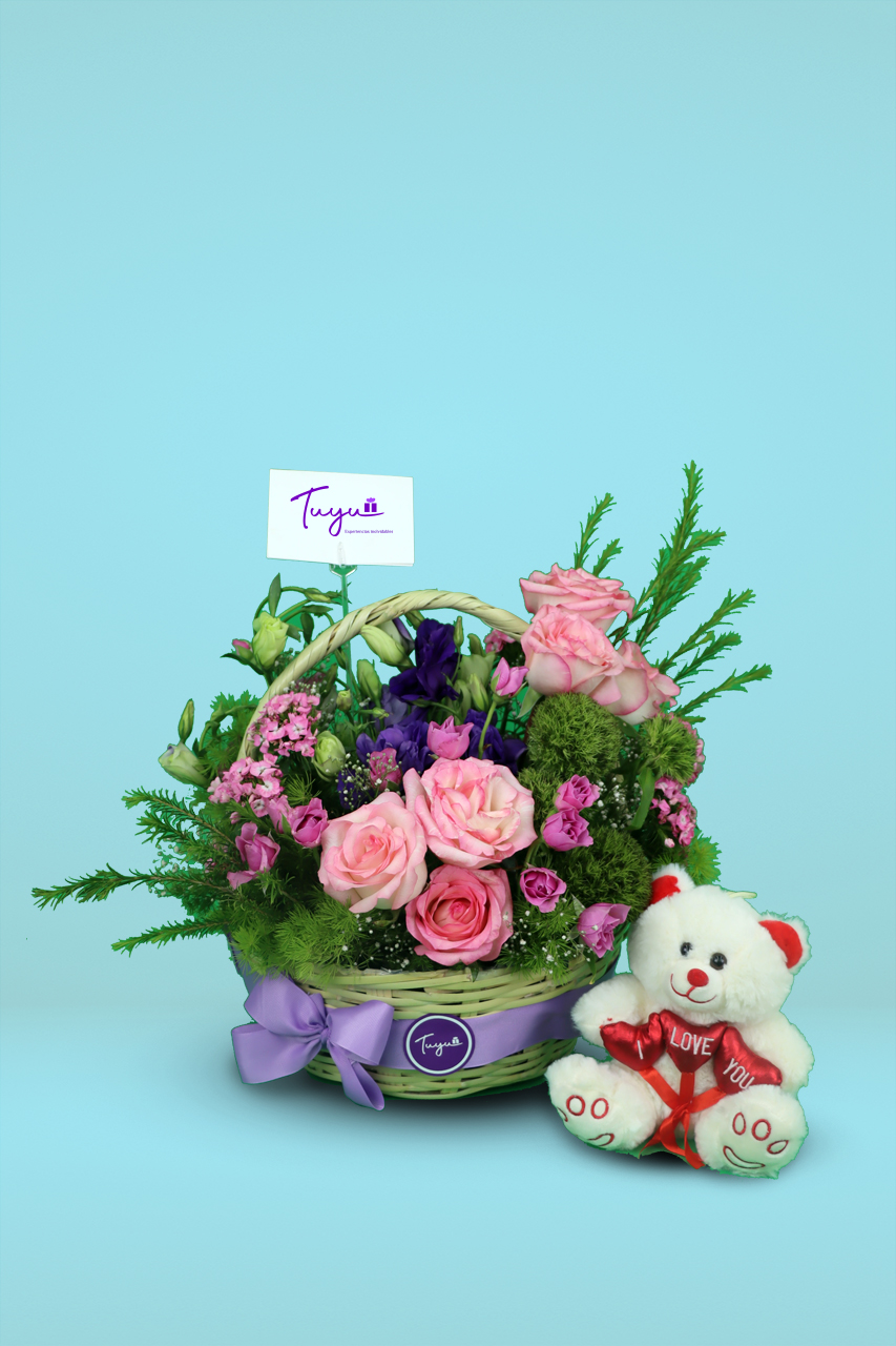 Canasta Boulevard con Osito 