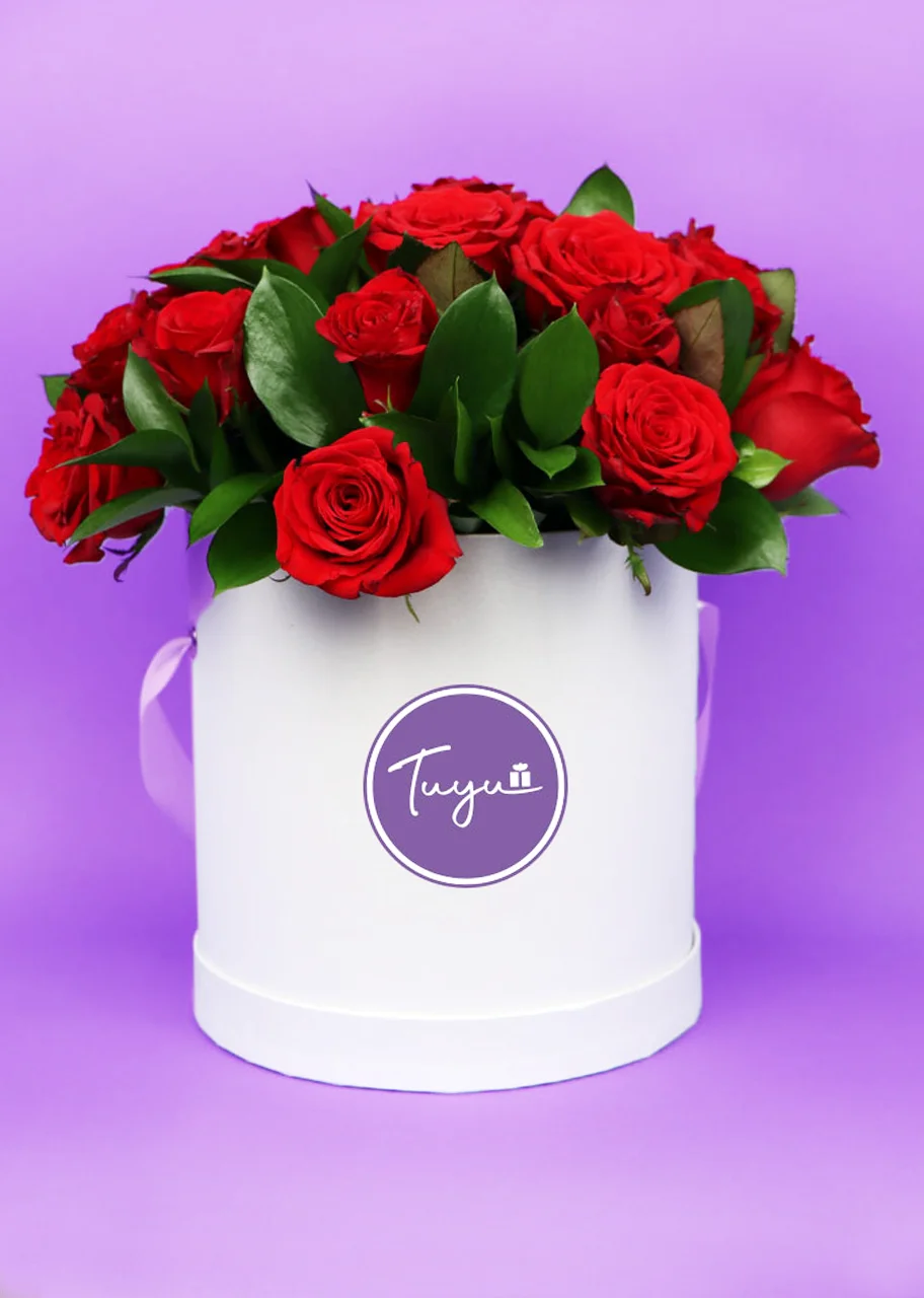 24 Rosas Rojas  Elegantes