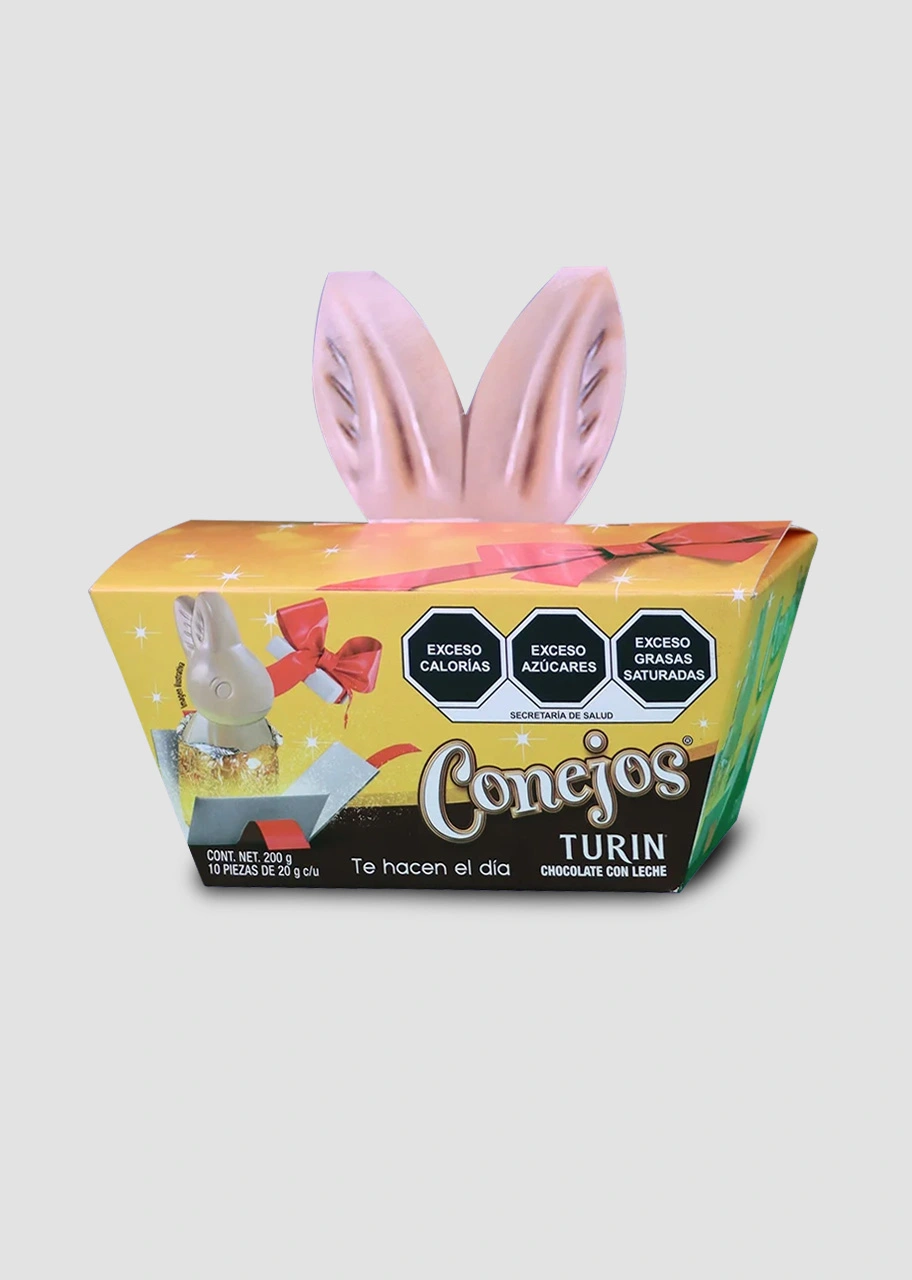 Conejos de Chocolate Turin 200 g